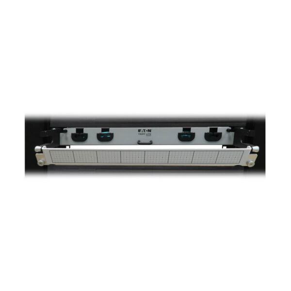 Tripp Lite series Preloaded Fiber Panel, 1U - 2x (12x LC/LC Duplex M/M) 24F Trunk Cables, OM4 Multimode, 20 m (65.6 ft.)