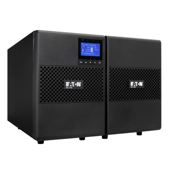 Eaton 9SX 1000VA 900W 208V Online Double-Conversion UPS - 6 C13 Outlets, Cybersecure Network Card Option, Extended Run, Tower