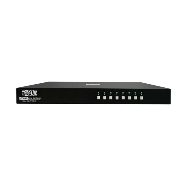 Secure KVM Switch, 8-Port, Single Head, DVI to DVI, NIAP PP4.0, Audio, CAC, TAA