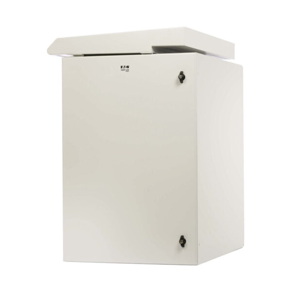 d6b06884218d4f1aa778de78cd9ee727 Tripp Lite series SmartRack Industrial Enclosure - NEMA 3R, Wall Mount, Heavy-Duty Metal, Locking, Fan With Thermal Switch, 32.5 in. Depth, 18U, Gray