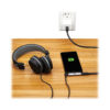 Tripp Lite series USB-C to 3.5 mm Headphone Jack Adapter for Hi-Res Stereo Audio - PD 3.0 and QC 2.0 Charging, Silver