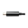 Tripp Lite series USB-C to Gigabit Network Adapter with 60W USB-C PD Charging - Thunderbolt 3, Black
