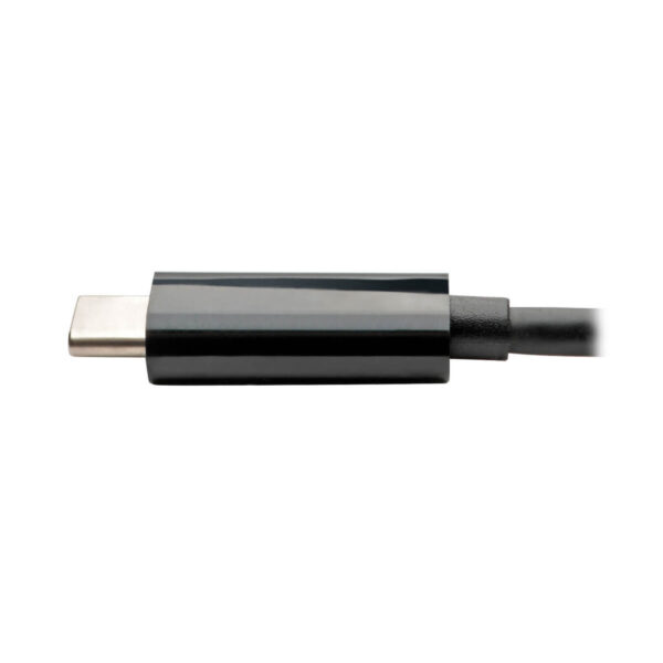 Tripp Lite series USB-C to Gigabit Network Adapter with 60W USB-C PD Charging - Thunderbolt 3, Black
