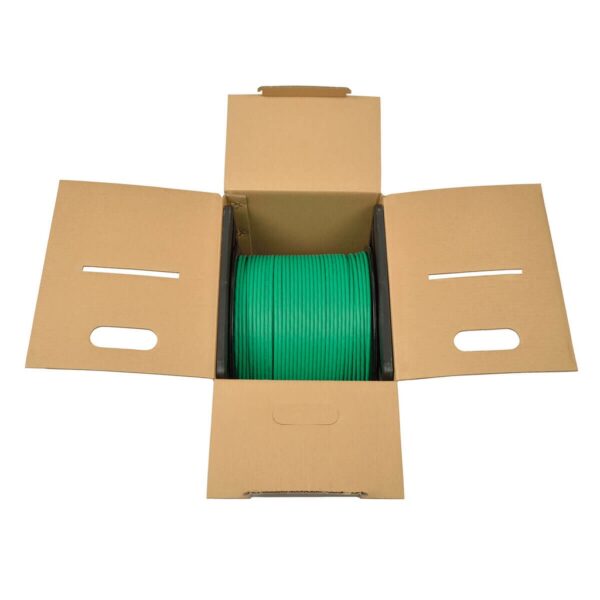 Tripp Lite series Cat6 Gigabit Solid Core Plenum-Rated UTP CMP PVC Bulk Ethernet Cable, Green, 1000 ft. (304.8 m), TAA