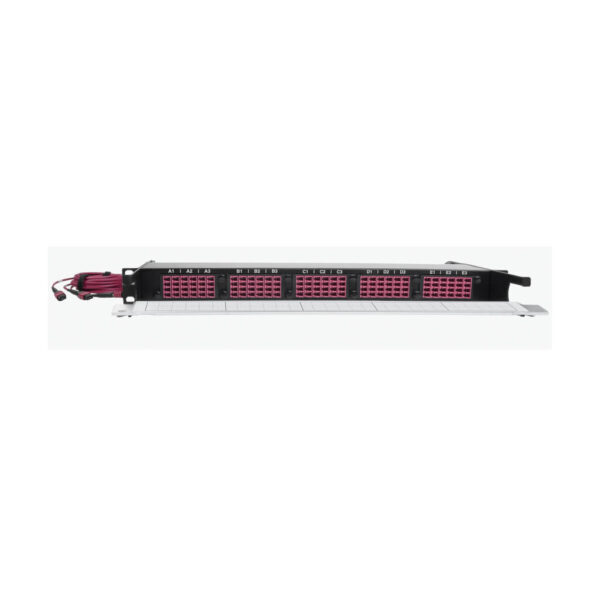 d6f04d24c1221108fb172850ec653e99 Tripp Lite series 40/100Gb Fiber Breakout Patch Panel, 40Gb to 4 x 10Gb, 100Gb to 4 x 25Gb, 15 MTP QSFP to 60 LC Duplex OM4 50/125 Multimode Ports, 1U
