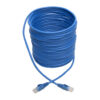 Tripp Lite series Cat5e 350 MHz Snagless Molded (UTP) Ethernet Cable (RJ45 M/M),, PoE - Blue, 35 ft. (10.67 m)
