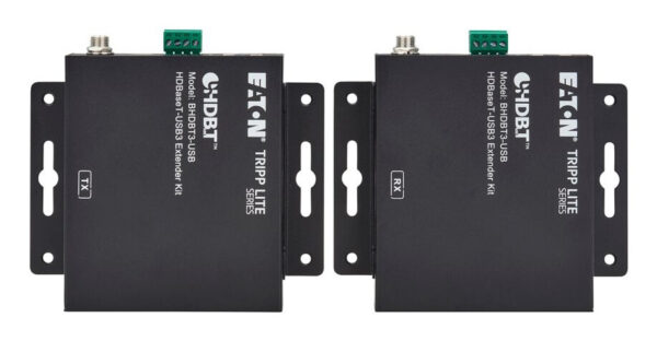 d71fde6171b74be00d06b51ebaaf5525 Tripp Lite series HDBaseT-USB3 over Cat6a Extender Kit, 4 USB-A 3.2 Gen 1 Ports, PoC, RS-232, Up to 328 ft. (100 m)