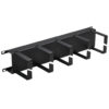 d772674dbb01723a120387dce660b066 Tripp Lite series Horizontal Cable Manager - Metal Rings, Black, 2U