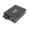 d78efdcc2b649f135f990f49629a6dd9 Tripp Lite series Gigabit Multimode Fiber to Ethernet Media Converter, POE+ - 10/100/1000 SC, 1310 nm, 2 km (1.2 mi.)
