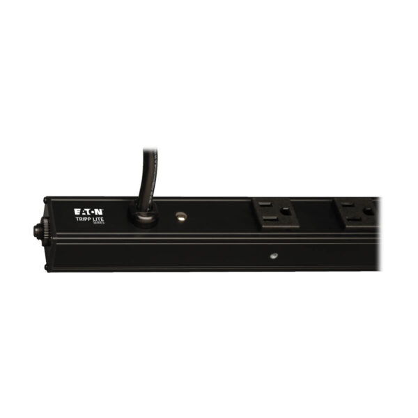 d79a84bddd62daacf2257c5c0ac97417 Tripp Lite series 1.4kW Single-Phase 120V Basic PDU, 14 NEMA 5-15R Outlets, NEMA 5-15P Input, 15 ft. (4.57 m) Cord, 0U Vertical