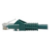 d7da71937288910f96b801de497c1105 Tripp Lite series Cat6 Gigabit Snagless Molded (UTP) Ethernet Cable (RJ45 M/M), PoE, Green, 35 ft. (10.67 m)