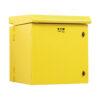 Tripp Lite SmartRack 12U NEMA 3R Industrial Wall-Mount Enclosure, Locking, Hinged Back, Fan with Thermal Switch, 28 in. Deep, Yellow - SRN3RY12US
