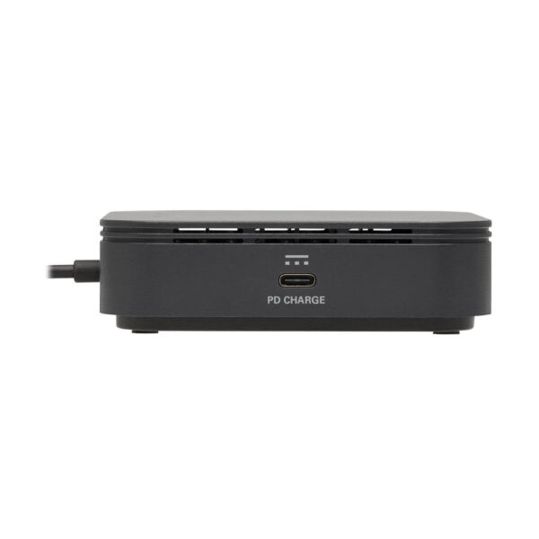 Tripp Lite series Thunderbolt 3 Dual Monitor Docking Station - 8K/30Hz DisplayPort, 4K/60Hz HDMI, USB 3.2 Gen 2, GbE, 60W PD Charging - Black