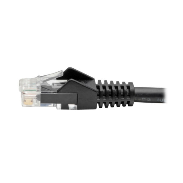 Tripp Lite series Cat6 Gigabit Snagless Molded (UTP) Ethernet Cable (RJ45 M/M), PoE, Black, 7 ft. (2.13 m)