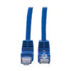 d83ca20cb77c86656df4c59e7946e14a Tripp Lite series Up/Down-Angle Cat6 Gigabit Molded UTP Ethernet Cable (RJ45 Up-Angle M to RJ45 Down-Angle M), Blue, 3 ft. (0.91 m)