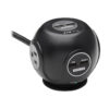 d843f63d22696f12233878c3efa8761c Tripp Lite series 3-Outlet Spherical Surge Protector, 4 USB Ports (4.8A Shared) - 6 ft. (1.83 m) Cord, 5-15P Plug, 540 Joules, Black