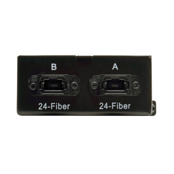 Tripp Lite series 100Gb/120Gb to 40Gb Breakout Cassette - (x2) 24-Fiber MTP/MPO ( Male with Pins ) to (x6) 12-Fiber OM4 MTP/MPO ( Male with Pins )