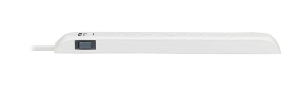 Tripp Lite series Protect It! 7-Outlet Surge Protector - 5-15R Outlets, 1500 Joules, 6 ft. (1.8 m) Cord, White