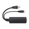 d88a5c3ace41836a2e18c79d8d5654fd Tripp Lite series PoE to USB Micro-B and RJ45 Active Splitter - 802.af, 48V to 5V 1A, Up to 328.08 ft. (100 m)