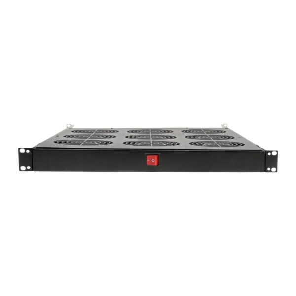 Tripp Lite series Fan Tray for 19 in. Racks - 1U, 9 120V High-Performance Fans, 864 CFM, C14 Inlet