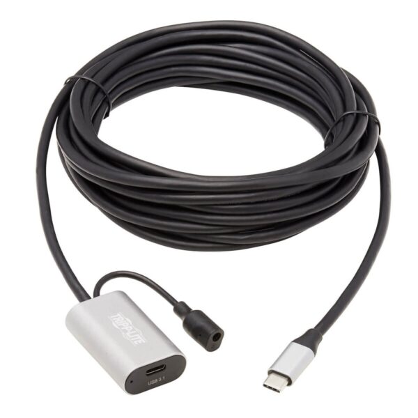 Tripp Lite series USB 3.2 Gen 1 Active Extension Cable - USB-C to USB-C (M/F), 5 Gbps, Data Only, 5 m (16.4 ft.)