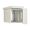 d8b4484e44a3309486a3a3c07713b35f Tripp Lite series SmartRack Industrial Enclosure - NEMA 3R, Wall Mount, Metal, Locking, Hinged Back, Fan With Thermal Switch, 28 in. Depth, 12U, Gray
