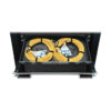Tripp Lite series Preloaded Fiber Panel, 1U - 2x (24F MTP/MPO-APC to 12x LC Duplex F/M) 24F Trunk Cables, OS2 Singlemode, 20 m (65.6 ft.)