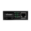 Tripp Lite series Gigabit Multimode Fiber to Ethernet Media Converter, 10/100/1000 SC, International Power Supply, 850 nm, 550M (1804.46 ft.)