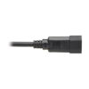d992603ff07c2a9bf6584a957ea09953-2 Tripp Lite series PDU Power Cord, C13 to C14 - 13A, 250V, 16 AWG, 5 ft. (1.52 m), Black