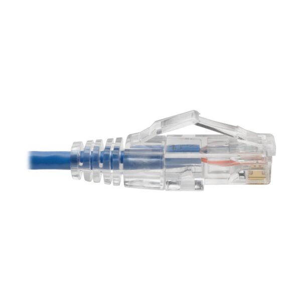 d99947c8b2c074a913310bcbc1fa484c Tripp Lite series Cat6 Gigabit Snagless Slim UTP Ethernet Cable (RJ45 M/M), PoE, Blue, 6-in. (15.24 cm)