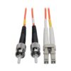 d9ac45835dc8796c60da79b5db7e7cdb-9 Tripp Lite series Duplex Multimode 62.5/125 Fiber Patch Cable (LC/ST), 15M (50 ft.)
