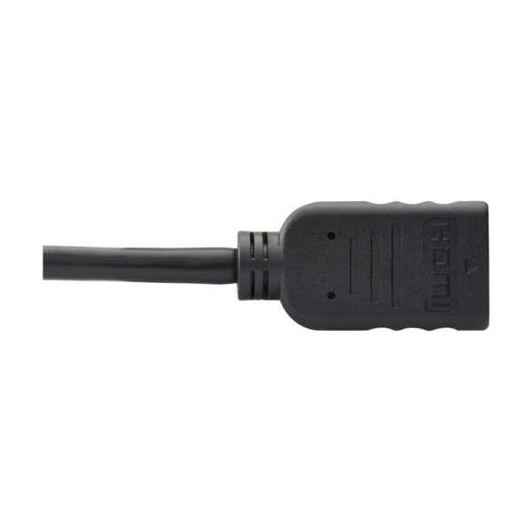 Tripp Lite series DisplayPort to HDMI Video Adapter Video Converter (M/F), HDCP, Black, 6 in. (15 cm)