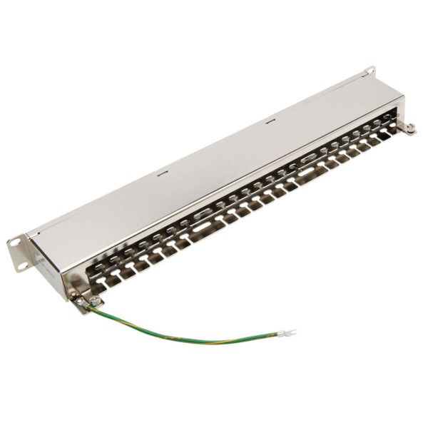 d9ee53dc048de14023a06cb087e2307c Tripp Lite series Cat5e/Cat6 48-Port Patch Panel - Shielded, Krone IDC, 568A/B, RJ45 Ethernet, 1U Rack-Mount, TAA - N252-048-SH-K