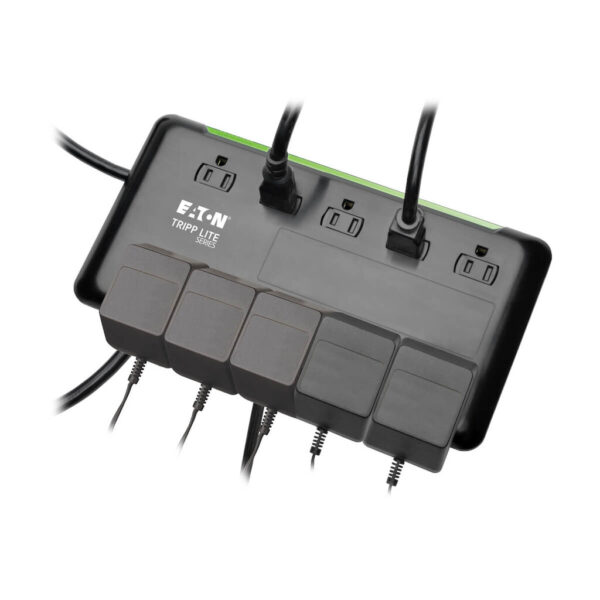 Tripp Lite series Protect It! 10-Outlet Surge Protector, 6 ft. Cord, 2880 Joules, Black Housing