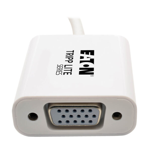 da37a6f02b9223bce9d8fb6288bf6ceb Tripp Lite series Keyspan Mini DisplayPort to Active VGA Adapter, Video Converter, DP1.2, (M/F), White, 6-in. (15.24 cm)