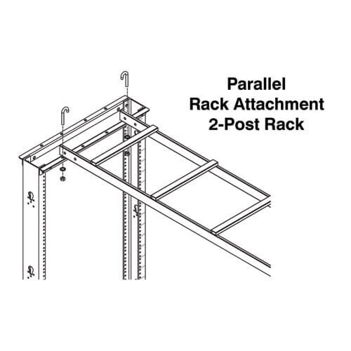 Tripp Lite series SmartRack Hardware Kit - Connects SRCABLELADDER to a wall or Open Frame Rack
