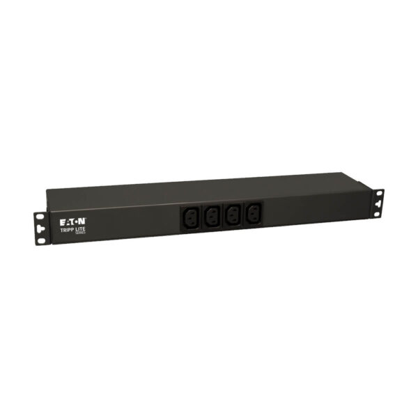 Tripp Lite series 3.8kW Single-Phase 208/240V Basic PDU, 14 Outlets (12 C13 & 2 C19), NEMA L6-20P Input, 15 ft. (4.57 m) Cord, 1U Rack-Mount