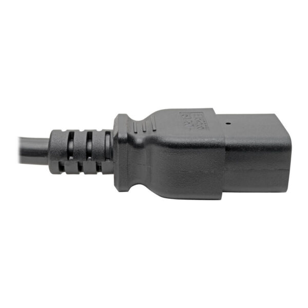 da8fc1c2aef91bba07c6e7ca05b628cb Tripp Lite series Power Cord, C19 to C14 - Heavy-Duty, 15A, 250V, 14 AWG, 2 ft. (0.61 m), Black