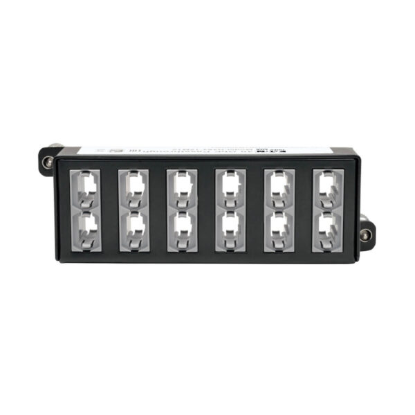da98af8e6181b417d163cc7086c20c80 Tripp Lite series 40Gb Pass-Through Cassette - (x12) 12-Fiber MTP/MPO ( Female )