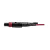 Tripp Lite series MTP/MPO Parallel Optics Base-8 Migration Fiber Adapter, Polarity A to B, 12 Fiber, 40GB/100GB, OM4 M/F, Magenta, 8 in.