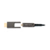 Tripp Lite series 8K HDMI Fiber Active Optical Cable (AOC) with Detachable Connectors (M/M) - 8K UHD @ 60 Hz, HDR, HDCP 2.3, Black, 10 m (33 ft.)