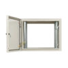 Tripp Lite series SmartRack Industrial Enclosure with Lock - NEMA 4, Wall Mount, Metal Construction, Hinged Back, 32 in. Depth, 9U, Gray