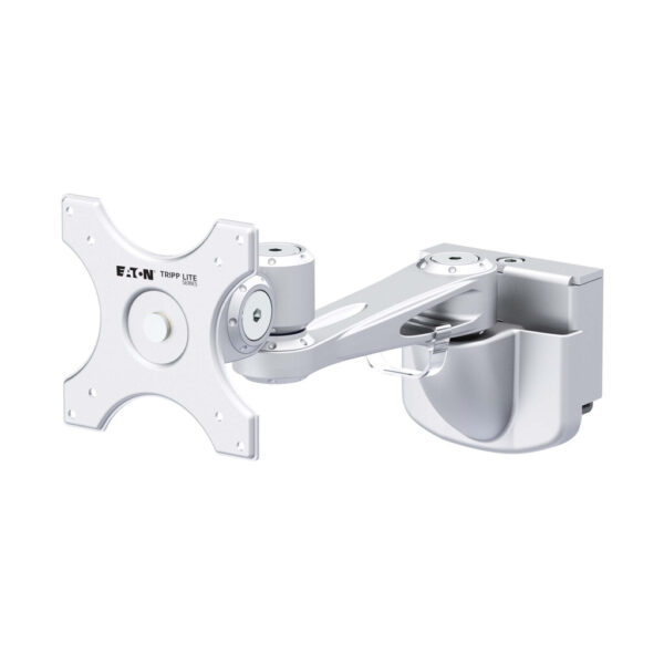 daf7504bade435fc657754eaf45d4701 Tripp Lite series Single-Extension Monitor Mount for Slat Wall System, 13" to 32" Displays, TAA