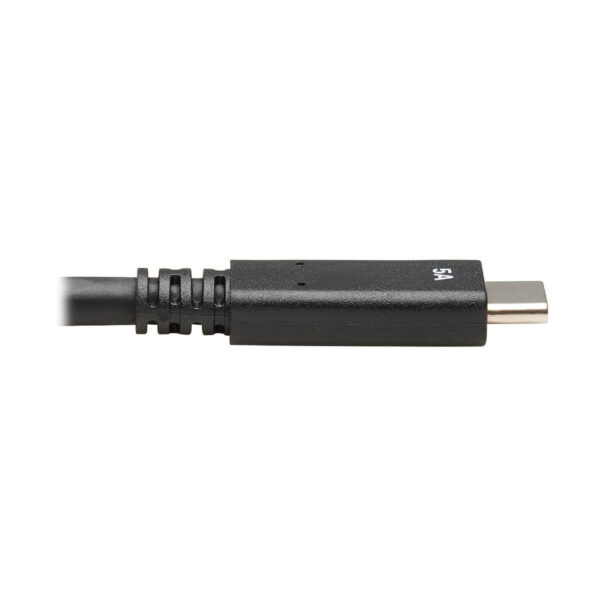 db0c44da518b540ae25bc46845caf08d Tripp Lite series USB-C Cable (M/M) - USB 3.2, Gen 2 (10 Gbps), 5A (100W) Rating, Thunderbolt 3 Compatible, 20-in. (50.8 cm)