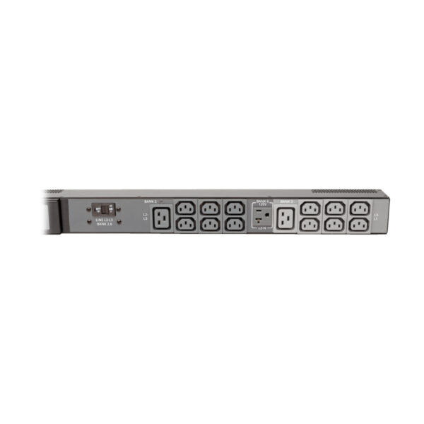Eaton 8.6kW 208/120V 3PH Monitored PDU - LX Interface, Gigabit, 45 Outlets, L21-30P Input, LCD, 1.8 m Cord, 0U 1.8 m Height, TAA