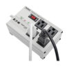 Tripp Lite series Isobar 4-Outlet Surge Protector, 6 ft. Cord with Right-Angle Plug, 3330 Joules, Metal Housing