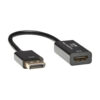 db9dabaccca0395468ba5c05becbe6e6 Tripp Lite series DisplayPort to HDMI 4K Active Adapter Video Converter, DP Ver 1.2, HDCP, 4K 30Hz (M/F), 6-in. (15.24 cm)