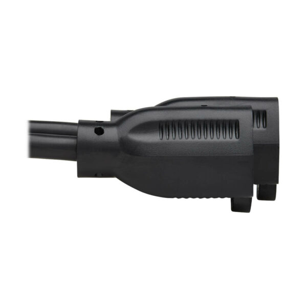 Tripp Lite series Power Cord Y Splitter, C14 to 2x NEMA 5-15R - 13A, 125V, 16 AWG, 18 in. (46 cm), Black
