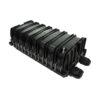 dc041e84f2d1553fd650947a4b46e592 Tripp Lite series Fiber Splice Horizontal Enclosure - 3 Splicing Trays, 72 Fiber Capacity, IP68 Rated - N600H-0072-3