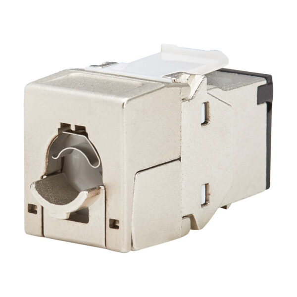 Tripp Lite series Cat8 STP Shielded Tool-Free Keystone Jack, 568A/568B, TAA